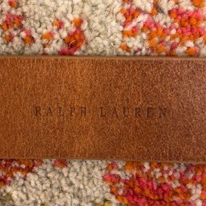 Gorgeous leather belt from Ralph Lauren